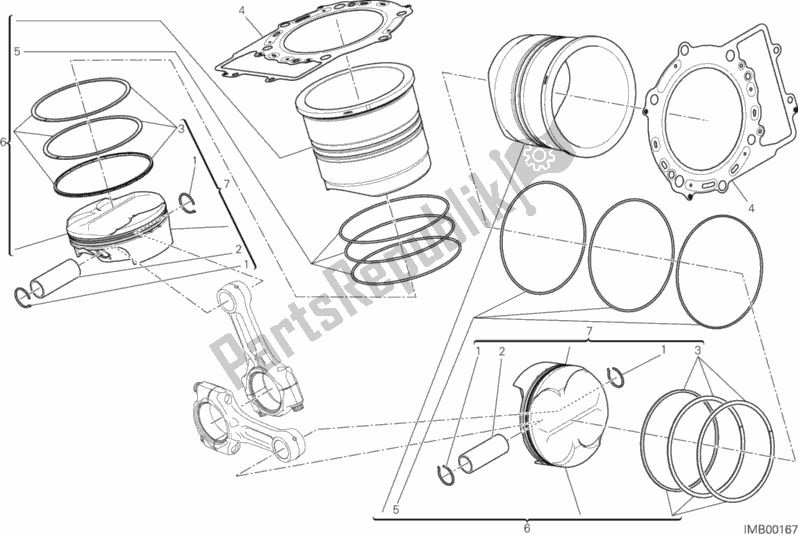 Wszystkie części do Cylinder - T? Ok Ducati Superbike 1199 Panigale S USA 2012